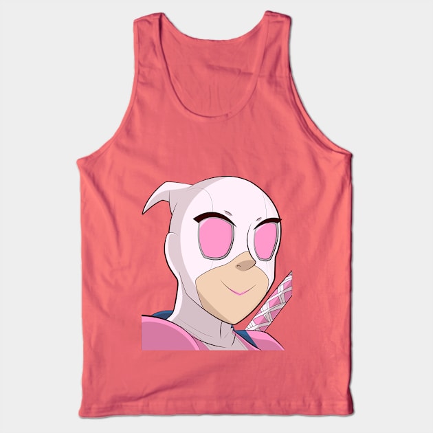 Gwenpool Portrait Tank Top by Avengedqrow